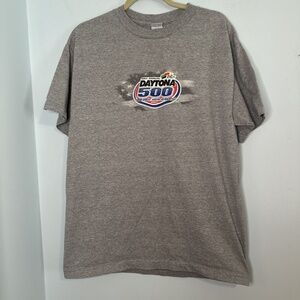 Gray Unisex 49th Annual Daytona 500 2007 Tee Size‎ Large
